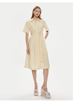 MAX&Co. Sukienka koszulowa Zeppa 2416221174200 Écru Regular Fit ze sklepu MODIVO w kategorii Sukienki - zdjęcie 182713441