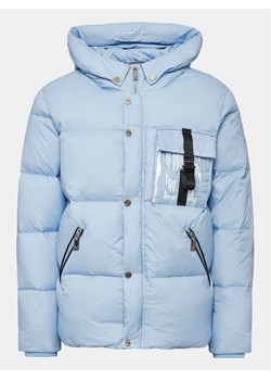 Richmond X Kurtka puchowa UMA23095PI Błękitny Regular Fit ze sklepu MODIVO w kategorii Kurtki męskie - zdjęcie 182713460