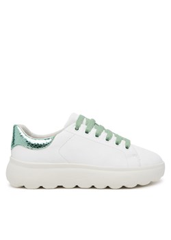 Geox Sneakersy D Spherica Ec4.1 D45TCD 085KY C1548 Biały ze sklepu MODIVO w kategorii Buty sportowe damskie - zdjęcie 182713520