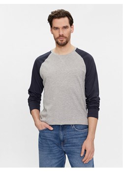 Brave Soul Longsleeve MLT-69OSBOURNEJ Szary Regular Fit ze sklepu MODIVO w kategorii T-shirty męskie - zdjęcie 182713583
