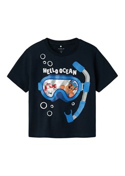 NAME IT T-Shirt Morish 13240711 Granatowy Standard Fit ze sklepu MODIVO w kategorii T-shirty chłopięce - zdjęcie 182713602