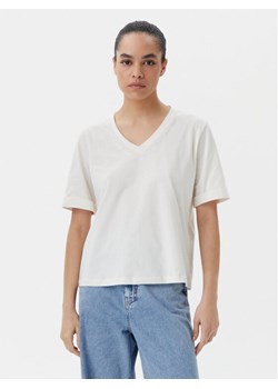 Liu Jo Beachwear T-Shirt TA5175 JS923 Écru Regular Fit ze sklepu MODIVO w kategorii Bluzki damskie - zdjęcie 182713672