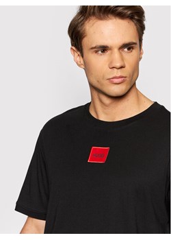 Hugo T-Shirt Diragolino212 50447978 Czarny Regular Fit ze sklepu MODIVO w kategorii T-shirty męskie - zdjęcie 182713783