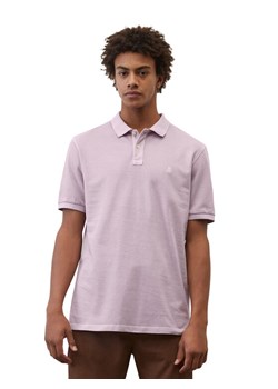 Marc O'Polo Polo 322226653000 Fioletowy Regular Fit ze sklepu MODIVO w kategorii T-shirty męskie - zdjęcie 182713863