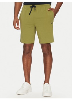 BOSS Szorty sportowe Mix&Match 50515314 Zielony Regular Fit ze sklepu MODIVO w kategorii Spodenki męskie - zdjęcie 182713880