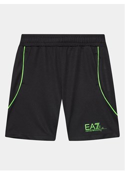 EA7 Emporio Armani Szorty kąpielowe 3DBS61 BJVFZ 1200 Czarny Regular Fit ze sklepu MODIVO w kategorii Kąpielówki chłopięce - zdjęcie 182713913