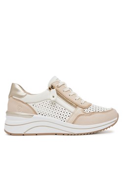 Remonte Sneakersy D0T14-81 Beżowy ze sklepu MODIVO w kategorii Buty sportowe damskie - zdjęcie 182713941