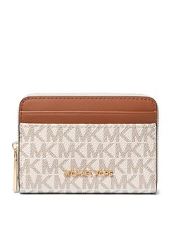 MICHAEL Michael Kors Duży Portfel Damski 32T4GJ6Z5B Beżowy ze sklepu MODIVO w kategorii Portfele damskie - zdjęcie 182713961