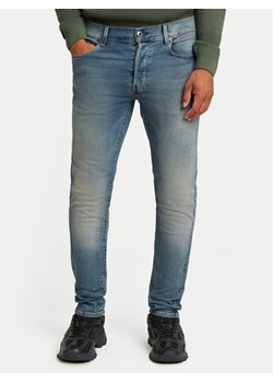 G-Star Raw Jeansy 3301 51001-D875 Niebieski Slim Fit ze sklepu MODIVO w kategorii Jeansy męskie - zdjęcie 182713970