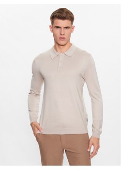 Only & Sons Polo 22021184 Beżowy Regular Fit ze sklepu MODIVO w kategorii T-shirty męskie - zdjęcie 182713990