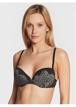 Wonderbra Biustonosz push-up WB000AQ9 Czarny ze sklepu MODIVO w kategorii Biustonosze - zdjęcie 182713993