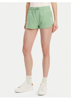 Roxy Szorty materiałowe ERJBS03298 Zielony Regular Fit ze sklepu MODIVO w kategorii Szorty - zdjęcie 182714100