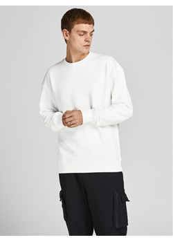 Jack&Jones Bluza Star 12208182 Biały Relaxed Fit ze sklepu MODIVO w kategorii Bluzy męskie - zdjęcie 182714213