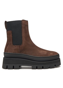Clarks Sztyblety Orianna 2 Top 26179351 Brązowy ze sklepu MODIVO w kategorii Botki - zdjęcie 182714320