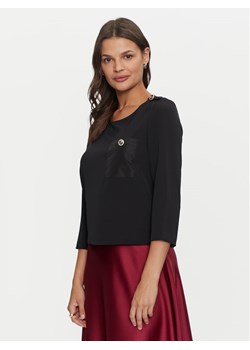 Rinascimento Bluzka CFC0119904003 Czarny Regular Fit ze sklepu MODIVO w kategorii Bluzki damskie - zdjęcie 182714423