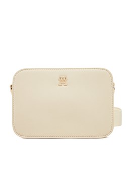Tommy Hilfiger Torebka Th Logotape Camera Bag AW0AW17229 Beżowy ze sklepu MODIVO w kategorii Listonoszki - zdjęcie 182714504