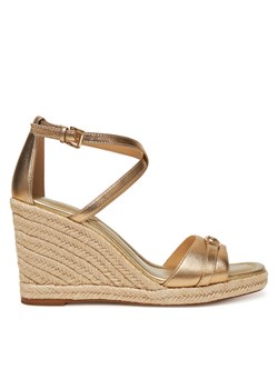 MICHAEL Michael Kors Espadryle Mandy Wedge 40R5MAMS2M Złoty ze sklepu MODIVO w kategorii Espadryle damskie - zdjęcie 182714524