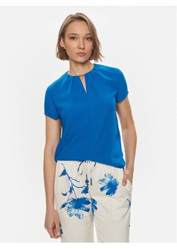 Calvin Klein Bluzka K20K207062 Niebieski Regular Fit ze sklepu MODIVO w kategorii Bluzki damskie - zdjęcie 182714571