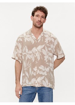 Jack&Jones Koszula Jeff 12248408 Beżowy Relaxed Fit ze sklepu MODIVO w kategorii Koszule męskie - zdjęcie 182714594