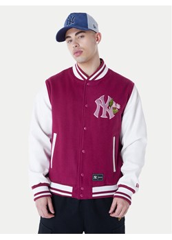 New Era Kurtka bomber Yankees MLB Floral 60596333 Bordowy Regular Fit ze sklepu MODIVO w kategorii Kurtki męskie - zdjęcie 182714710