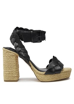 Pepe Jeans Sandały Lenny Braid PLS90652 Czarny ze sklepu MODIVO w kategorii Sandały damskie - zdjęcie 182714781