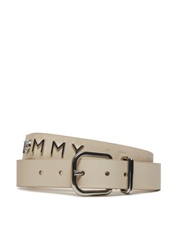 Tommy Jeans Pasek Damski Tjw Bold Leather 3.0 AW0AW16255 Écru ze sklepu MODIVO w kategorii Paski damskie - zdjęcie 182714821