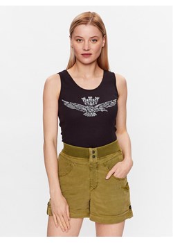 Aeronautica Militare Top 231TS2114DJ585 Czarny Regular Fit ze sklepu MODIVO w kategorii Bluzki damskie - zdjęcie 182714871