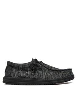 Hey Dude Mokasyny Wally Sport Knit 40536-060 Czarny ze sklepu MODIVO w kategorii Mokasyny męskie - zdjęcie 182714970