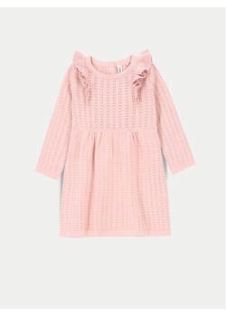Coccodrillo Sukienka codzienna ZC4129401CGN Różowy Regular Fit ze sklepu MODIVO w kategorii Sukienki niemowlęce - zdjęcie 182715001
