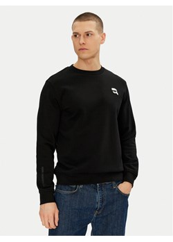 KARL LAGERFELD Bluza 705710 500900 Czarny Regular Fit ze sklepu MODIVO w kategorii Bluzy męskie - zdjęcie 182715120