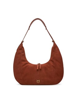 PINKO Torebka Slouchy Hobo Big PE 25 PLTT 104295 A29N Brązowy ze sklepu MODIVO w kategorii Torebki damskie - zdjęcie 182715194