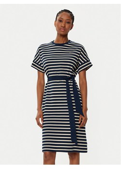 Tommy Hilfiger Sukienka codzienna WW0WW45183 Granatowy Regular Fit ze sklepu MODIVO w kategorii Sukienki - zdjęcie 182715203