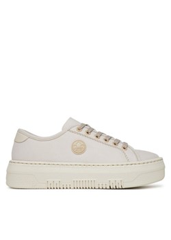 Rieker Sneakersy M1926-80 Biały ze sklepu MODIVO w kategorii Buty sportowe damskie - zdjęcie 182715214