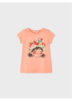 Mayoral T-Shirt 3070 Pomarańczowy ze sklepu MODIVO w kategorii Bluzki dziewczęce - zdjęcie 182715290