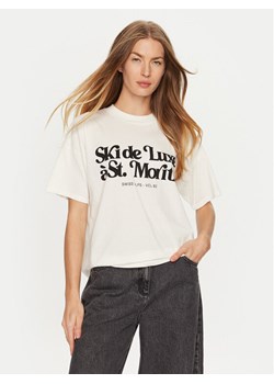 ViCOLO T-Shirt RS0052 Écru Regular Fit ze sklepu MODIVO w kategorii Bluzki damskie - zdjęcie 182715293