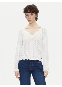 Pepe Jeans Sweter Olya PL702288 Écru Regular Fit ze sklepu MODIVO w kategorii Swetry damskie - zdjęcie 182715382