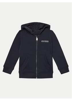 Guess Bluza N3YQ07 KAUG0 Granatowy Regular Fit ze sklepu MODIVO w kategorii Bluzy chłopięce - zdjęcie 182715562