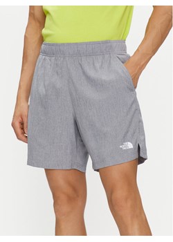 The North Face Szorty sportowe 24/7 NF0A3O1B Szary Regular Fit ze sklepu MODIVO w kategorii Spodenki męskie - zdjęcie 182715644