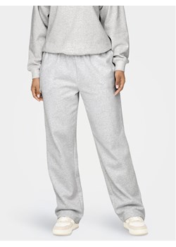 ONLY Spodnie dresowe Daze 15325981 Szary Regular Fit ze sklepu MODIVO w kategorii Spodnie damskie - zdjęcie 182715662