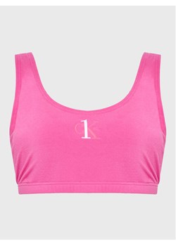 Calvin Klein Swimwear Góra od bikini KW0KW01882 Różowy ze sklepu MODIVO w kategorii Stroje kąpielowe - zdjęcie 182715681