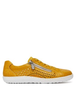 Rieker Sneakersy 52824-68 Żółty ze sklepu MODIVO w kategorii Buty sportowe damskie - zdjęcie 182715683