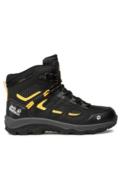 Jack Wolfskin Trekkingi Vojo Texapore Mid K 4042181 Czarny ze sklepu MODIVO w kategorii Buty trekkingowe dziecięce - zdjęcie 182715720