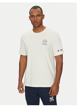 Champion T-Shirt 221037 Biały Standard Fit ze sklepu MODIVO w kategorii T-shirty męskie - zdjęcie 182715773