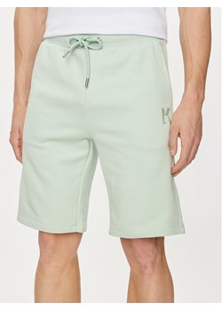 KARL LAGERFELD Szorty sportowe 705889 542900 Zielony Regular Fit ze sklepu MODIVO w kategorii Spodenki męskie - zdjęcie 182715933
