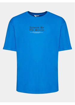 Redefined Rebel T-Shirt Rafael 221165GOTS Niebieski Regular Fit ze sklepu MODIVO w kategorii T-shirty męskie - zdjęcie 182716002