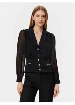 Morgan Koszula 251-CZIPA Czarny Regular Fit ze sklepu MODIVO w kategorii Koszule damskie - zdjęcie 182716003