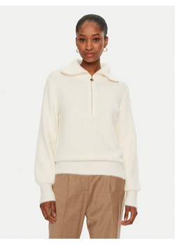 Morgan Sweter 222-MNOVI Écru Regular Fit ze sklepu MODIVO w kategorii Swetry damskie - zdjęcie 182716062