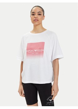 Emporio Armani Underwear T-Shirt 164829 4R255 00010 Biały Relaxed Fit ze sklepu MODIVO w kategorii Bluzki damskie - zdjęcie 182716152