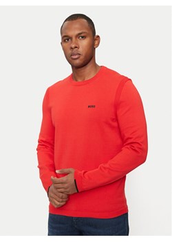Boss Sweter Ever-X_Cn 50498539 Czerwony Regular Fit ze sklepu MODIVO w kategorii Swetry męskie - zdjęcie 182716154
