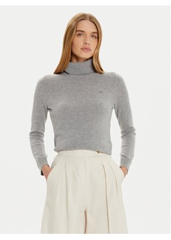 Gant Golf 4805263 Szary Regular Fit ze sklepu MODIVO w kategorii Swetry damskie - zdjęcie 182716160